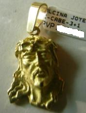 medallas de oro, plata, virgenes, cristos