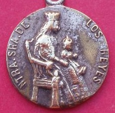medalla virgen de los reyes