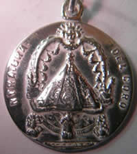 medalla virgen del coro