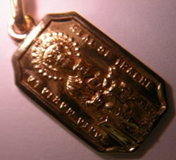 medalla virgen de iratxe