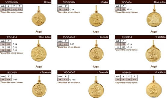 medallas religiosas