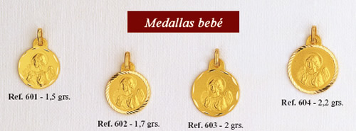 medallas angel guarda