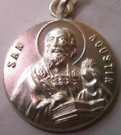 medalla san agustin