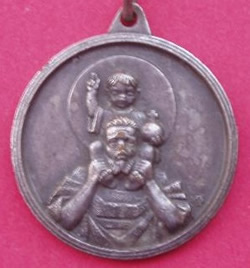 medalla san cristobal