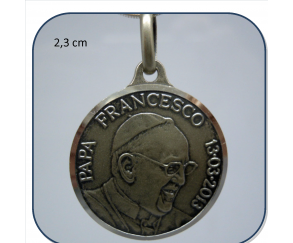 medalla papa francisco