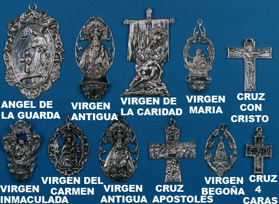 medallas virgenes