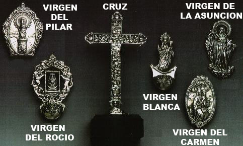 medallas virgenes